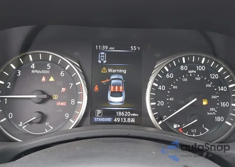 2023 Infiniti Q50 Luxe from USA, damaged, VIN JN1EV7BP3PM511881